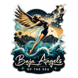Baja Angels of the Sea logo celebration